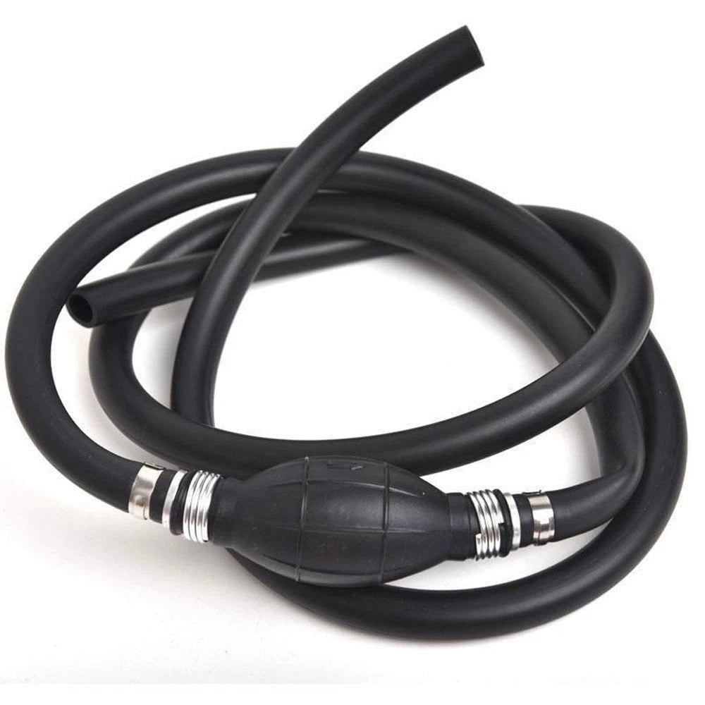 Universal 3/8" Marine Outboard Boat Fuel/Gas Hose Line Assembly with Primer Bulb