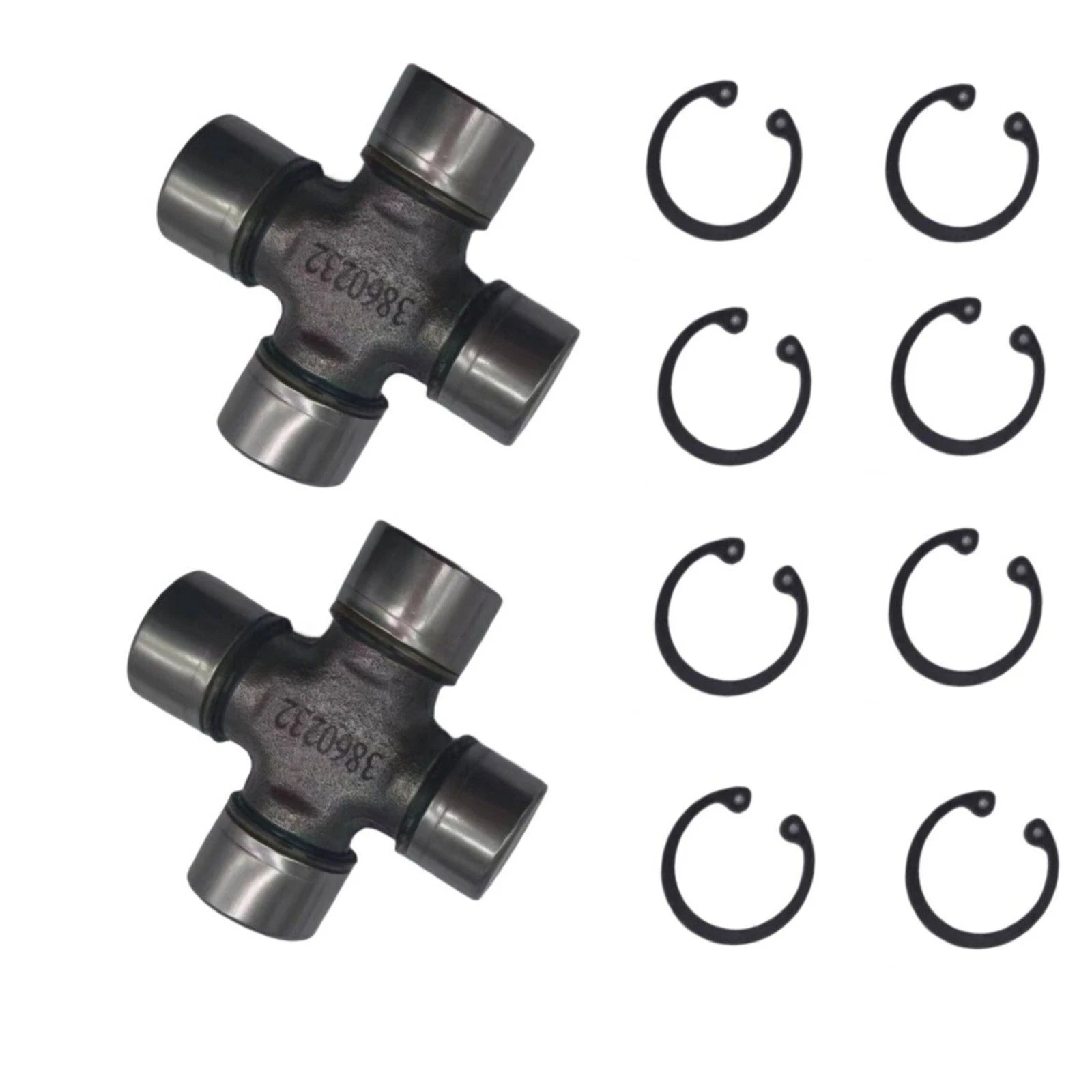2Pcs U-Joint MerCruiser Cross Bearing Ujoint Alpha One 1 Gen 2 Bravo U Joint