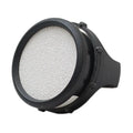 Faria Boat Blank Filler Gauge BL9617A - 2 Inch Black White