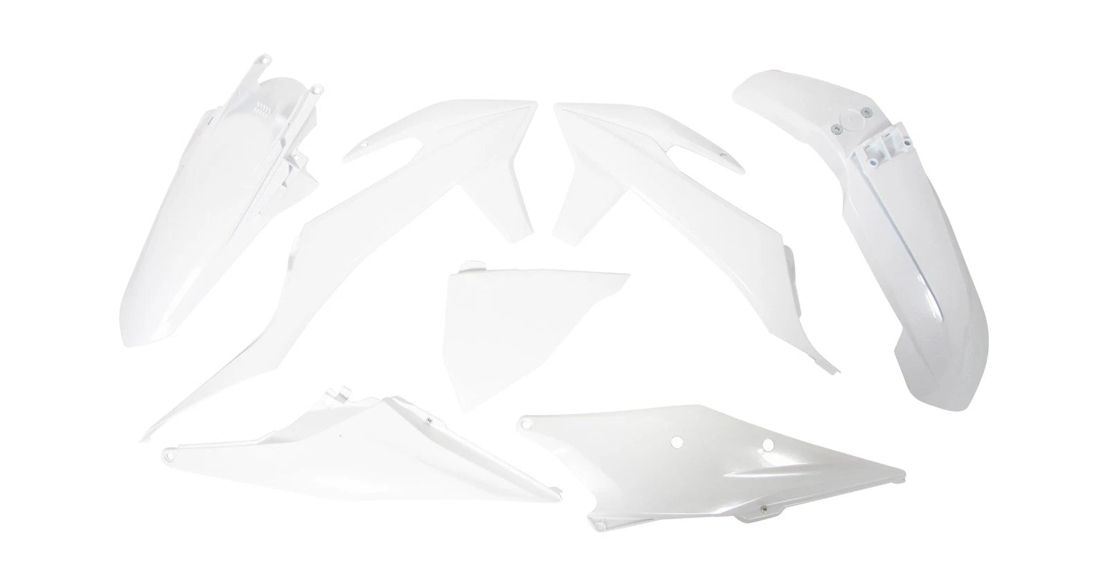 Rtech Plastics Kit for KTM OEM (SIX DAYS) XCF-W 350-500 2020-2021 -BN0-420 White
