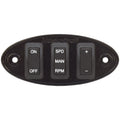 MasterCraft Boat Cruise Control Switch Panel 240-04739-P - Black
