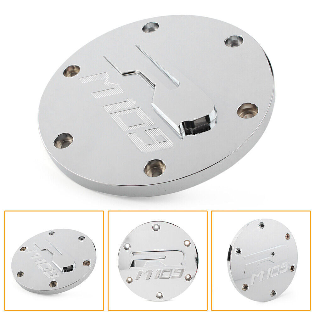 Derby Side Cover Cap for Suzuki Boulevard M109R 2006-2018 Motorcycle Chrome US