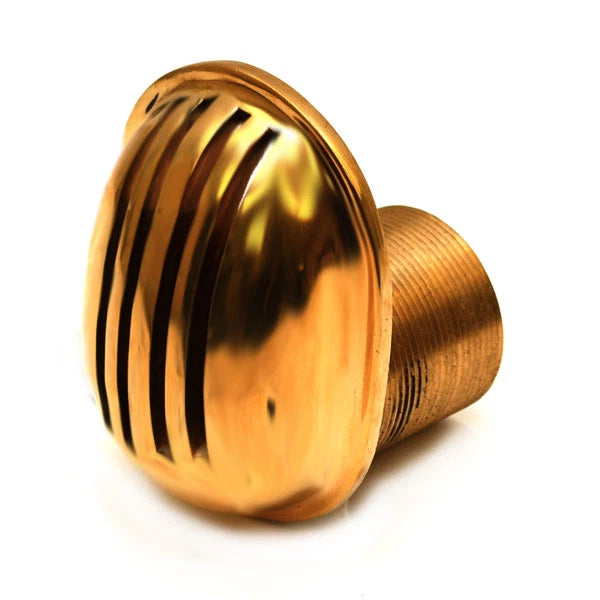 Boat Intake Scupper - 2 3/8 Inch Brass