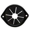 Lund Boat Grommet Rod Holder 2008234 - 3 1/2 X 3 Inch Black Plastic
