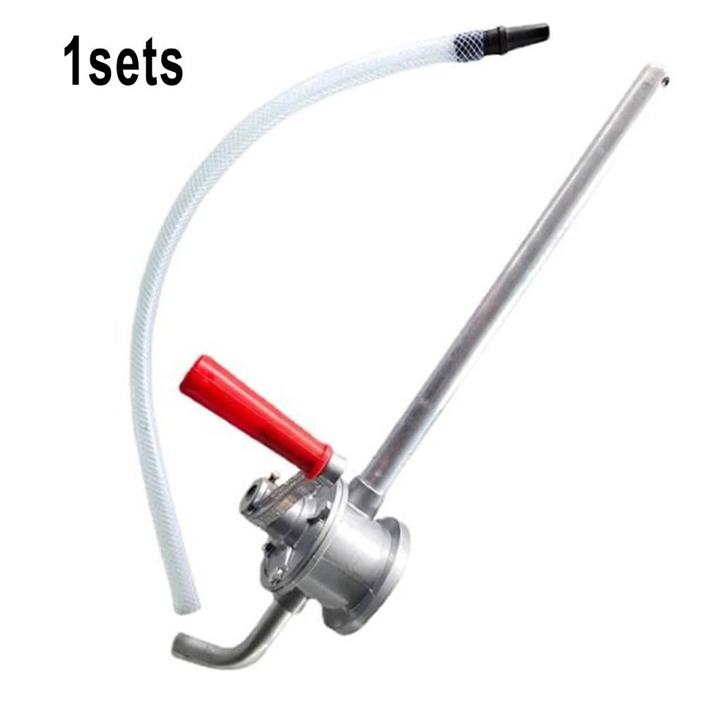 Hand Pump Tool Aluminum Alloy Crank Transfer 55 Gallon Accessories Drum