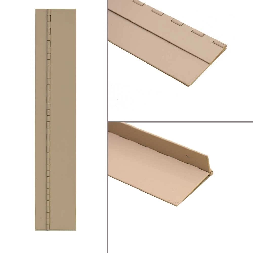 Tracker Boat Piano Hinge 317294 - 18 X 3 1/4 Inch Beige Aluminum