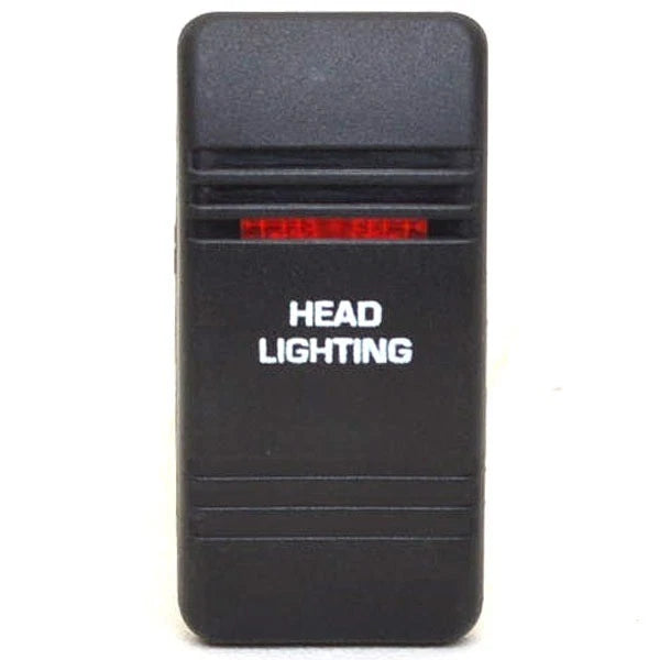 Carling Boat Contura III Rocker Switch Actuator - Head Lighting Lit