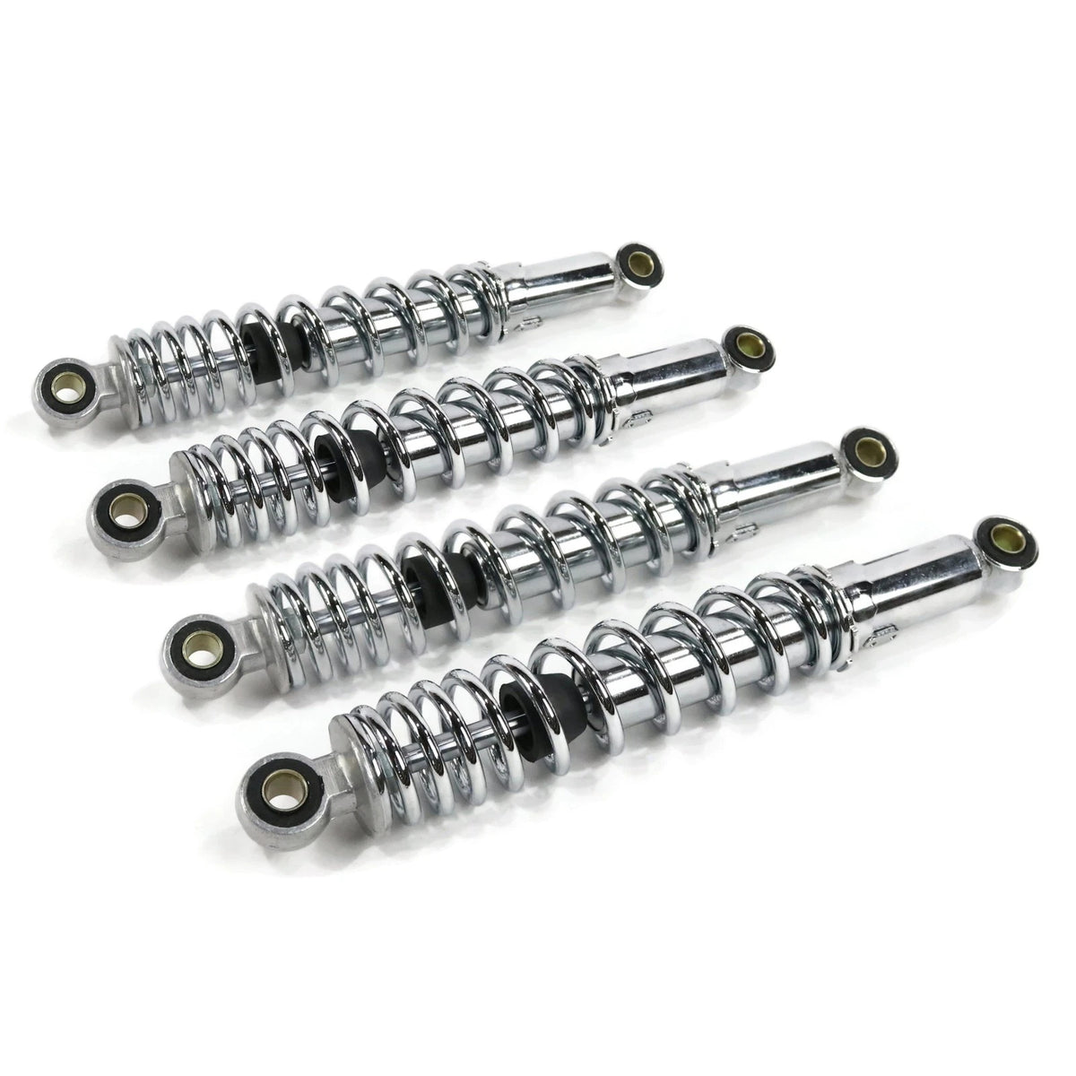(set of 4) 12" 3-Way Adjustable Shock Absorbers for Dirt Bikes & Light-Duty ATVs