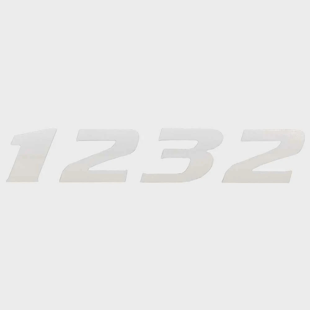Lowe Boat Decal 2195691 - 1232 White 5 1/2 X 1 1/8 Inch Sticker