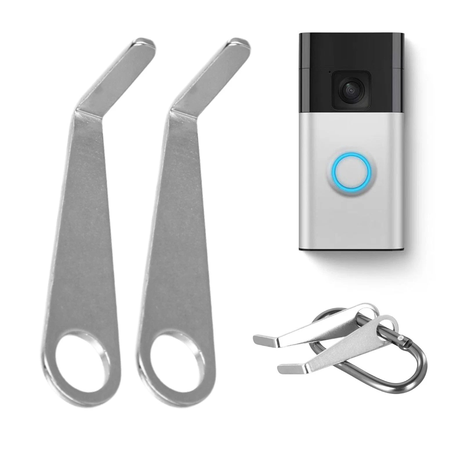 Streamlined Battery Management with 2Pcs for Ring Video Doorbell Tools