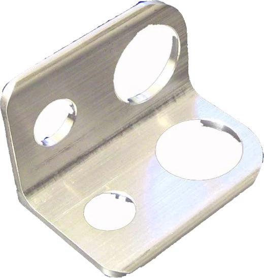 MODQUAD FM-1 Axle Flag Mount Aluminum Polished for ATV/UTV 2010-2024