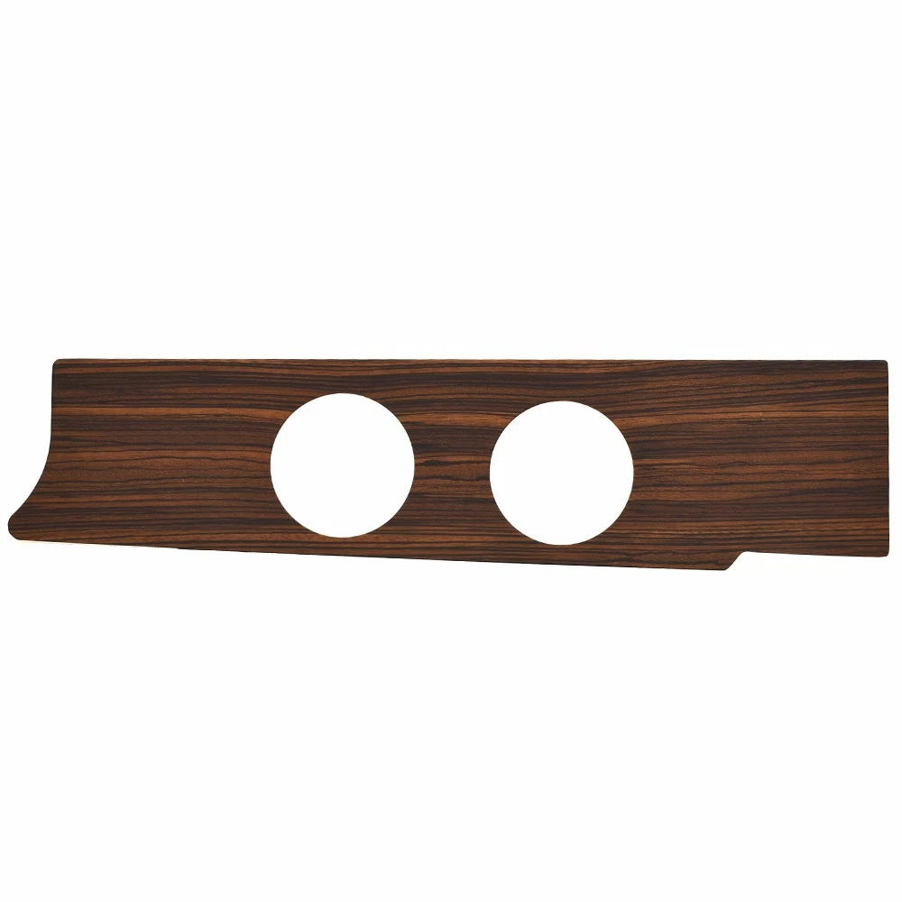 Cobalt Boat Blank Gauge Panel 403049MT - Brown Faux Woodgrain
