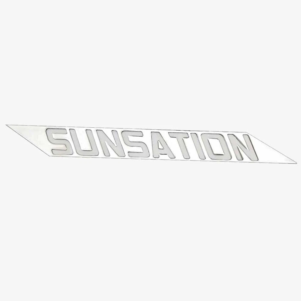 Premier Pontoon Boat Raised Decal 30005638 - Sunsation Silver Port