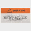 Ranger Boat Maneuvering Ability Decal 206598 - 4 X 2 Inch