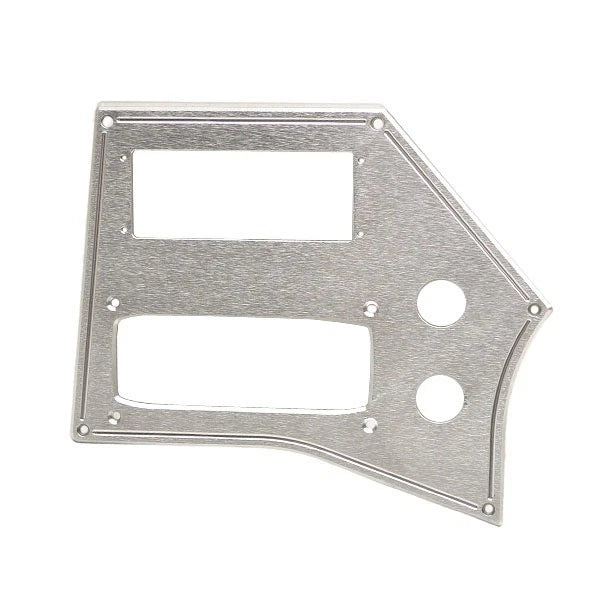 MasterCraft Boat Blank Radio Dash Panel 500629 - NXT20 Aluminum