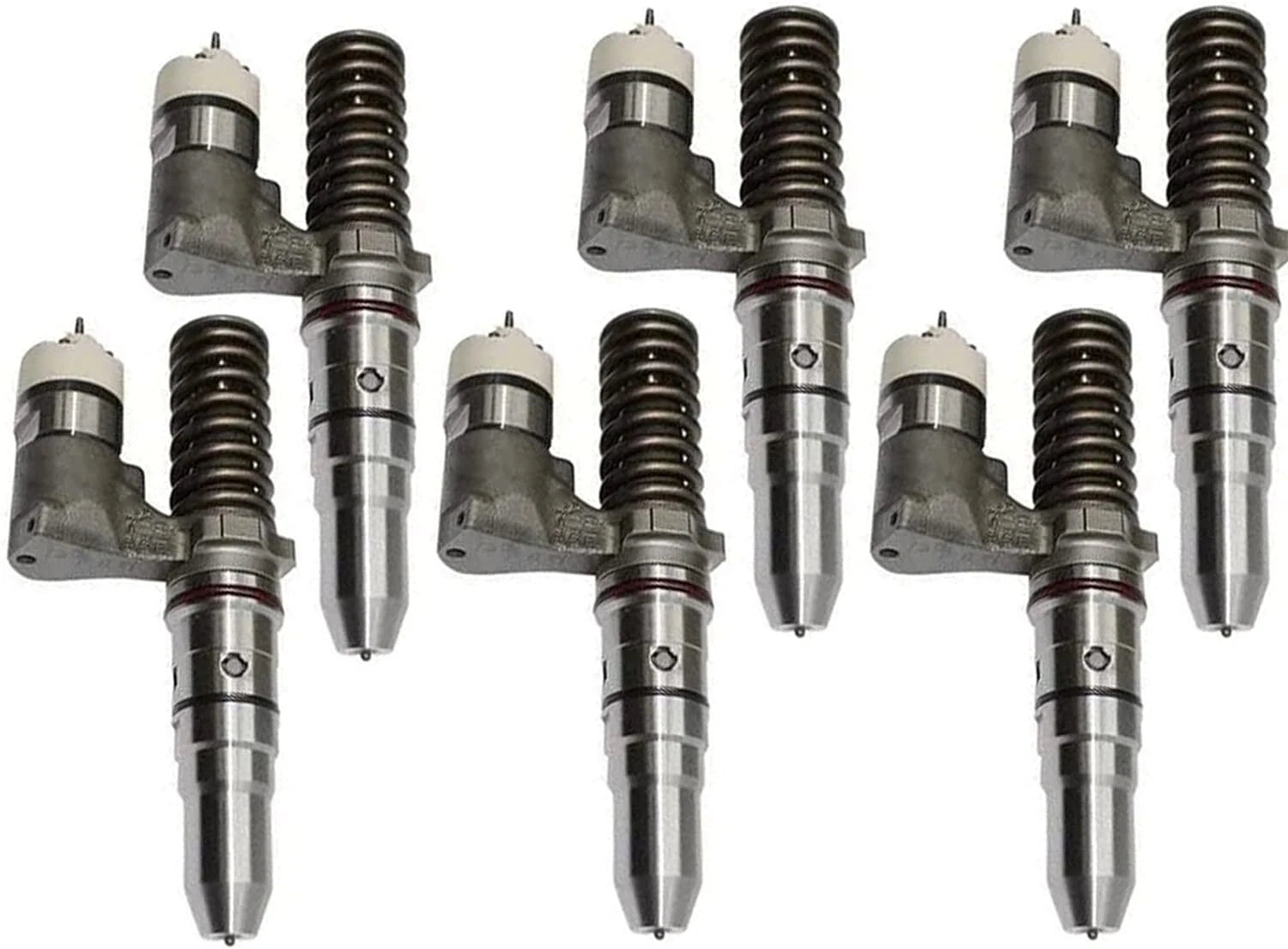 6 X Fuel Injector 123-4268 1234268 for Caterpillar CAT 3512 Engine