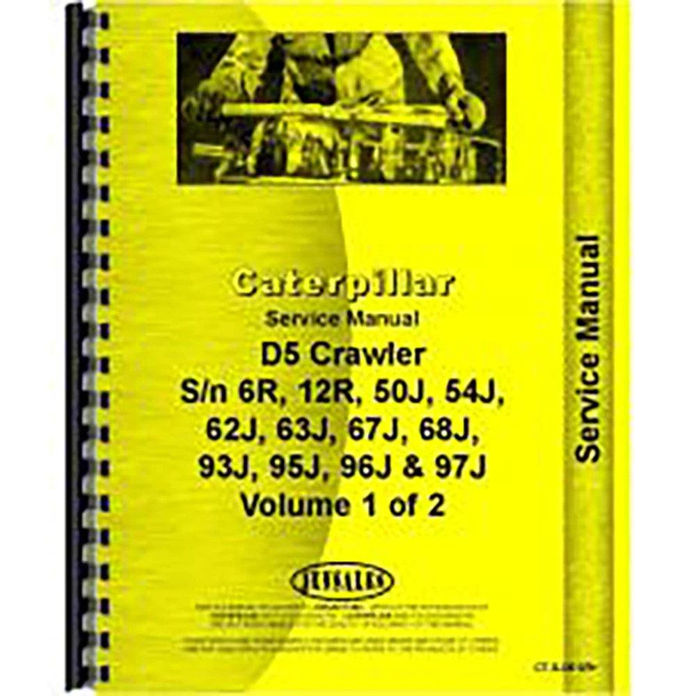 Caterpillar D5 Crawler Service Manual