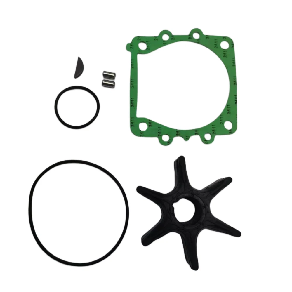 Water Pump Impeller Repair Kit for Yamaha Outboard Engine 6E5-44352-01-0 0