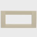 Vimar Boat 5 Module Cover Plate 16745.04 - Off White Plastic