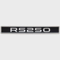 Lowe Boat Raised Emblem Decal 2413597 - RS250 Black Sticker