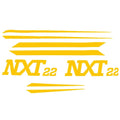 MasterCraft Boat Decal Kit 7501607 - NXT22 Flash Yellow (8 PC)