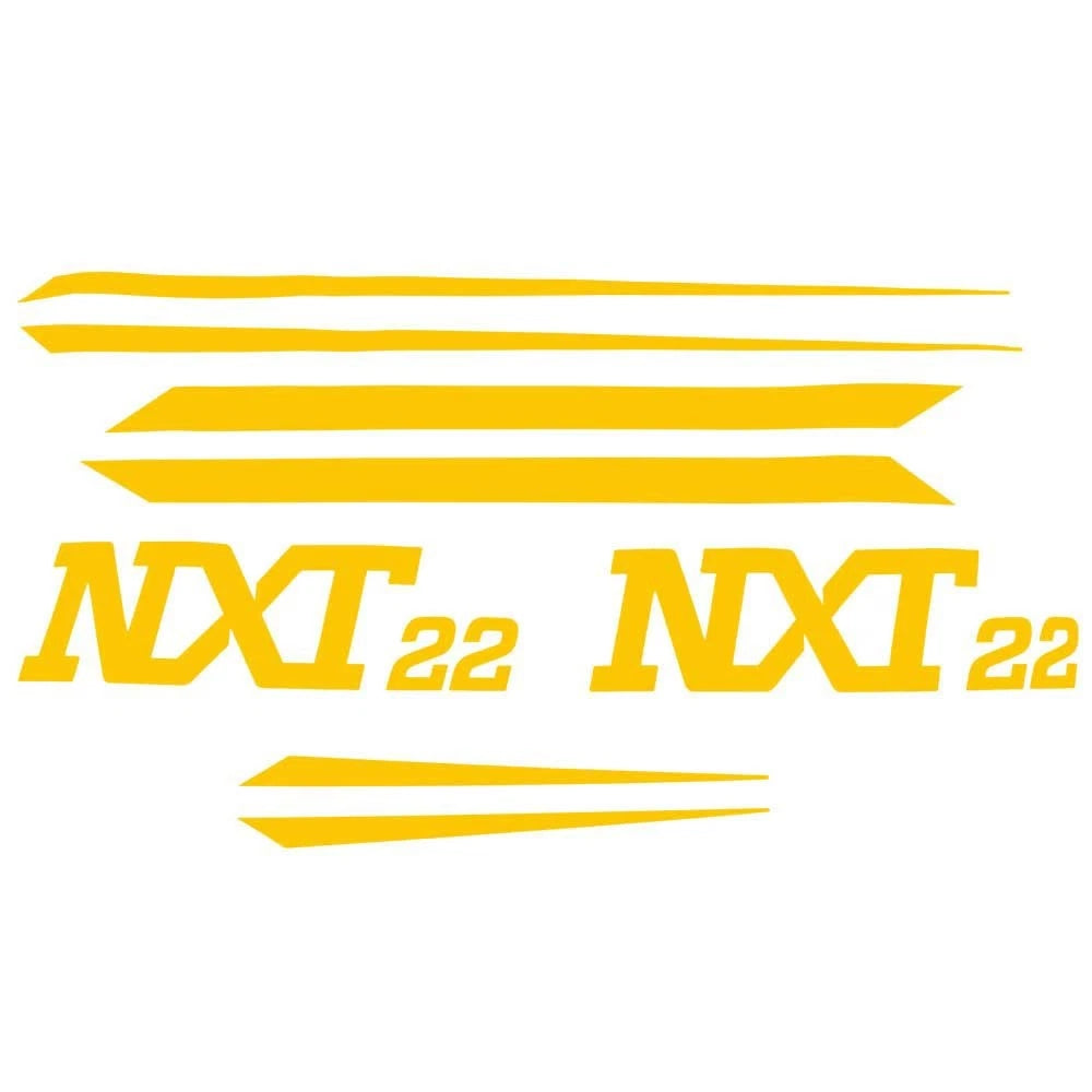 MasterCraft Boat Decal Kit 7501607 - NXT22 Flash Yellow (8 PC)