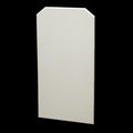 Tracker Boat Backing Plate 151171 - 9 1/2 X 1/4 Inch Off White Plastic