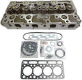 Complete Cylinder Head Assembly W Valves & Full Gasket Set for Kubota V1902 Engine