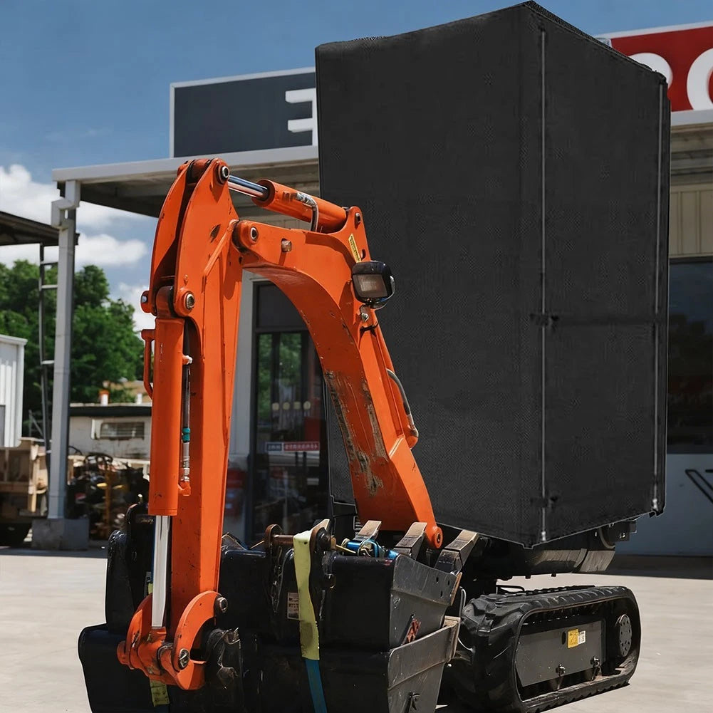 Waterproof Dustproof Outdoor Excavator Cover Windproof Adjustable
