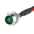 10PCS Car Boat Indicator Light 12V 8mm LED Pilot Dash Panel Car Truck Boat