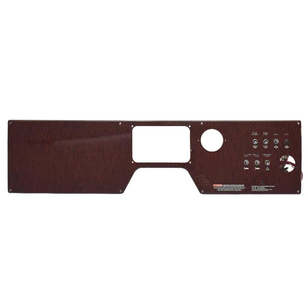Sea Ray Boat Dash Toggle Switch Panel 2012016 - Woodgrain