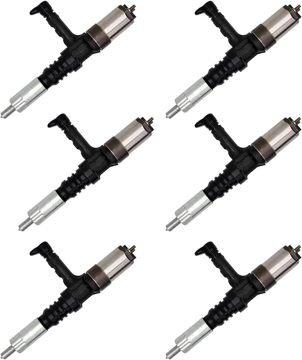 6X Fuel Injector 095000-0560 for Komatsu SA60140 Engine PC600-7 PC650-7 PC600-8