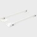 Teak Isle Boat Transom Seat Brackets - Bayliner White (set of 2)