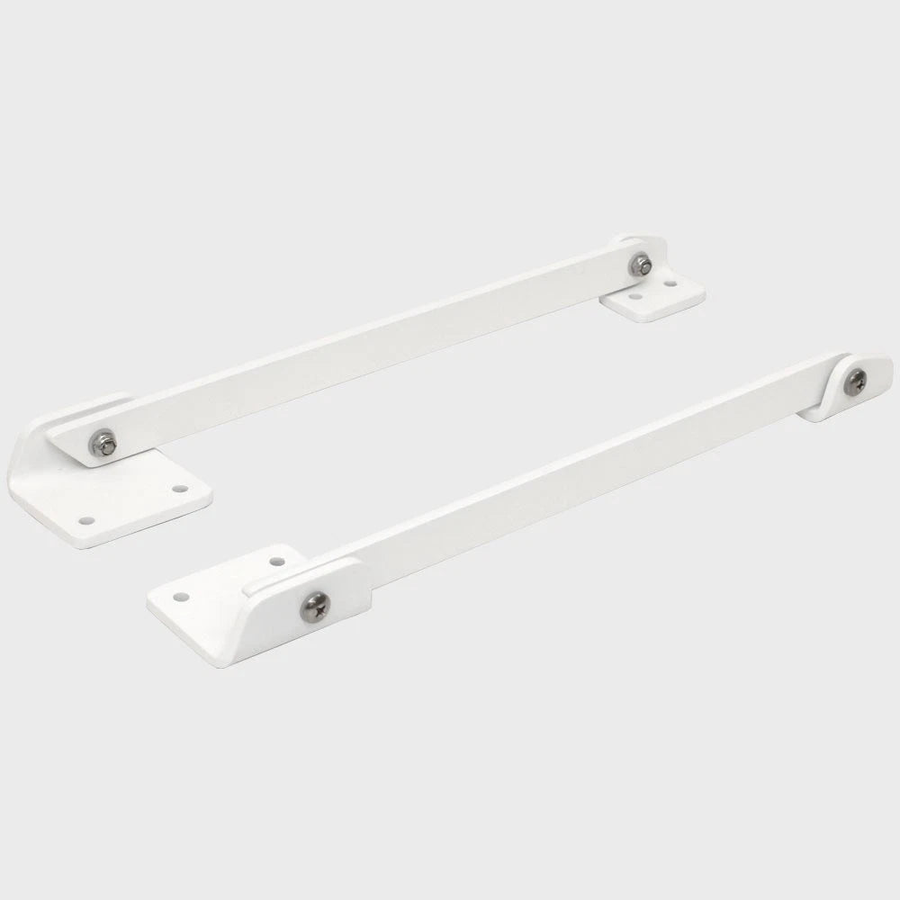 Teak Isle Boat Transom Seat Brackets - Bayliner White (set of 2)
