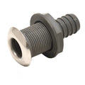 Boat Thru Hull Fitting - 5/8 Inch Nylon Stainless