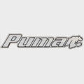 Bass CAT Boat Raised Decal Sticker 33053 - Puma Silver Black