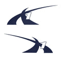 MasterCraft Boat Brand Decal Set 7501394 - 2011 X-1 OEM Navy Blue