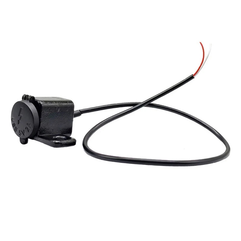 Waterproof Charger Motorcycle USB Charger ABS Material
