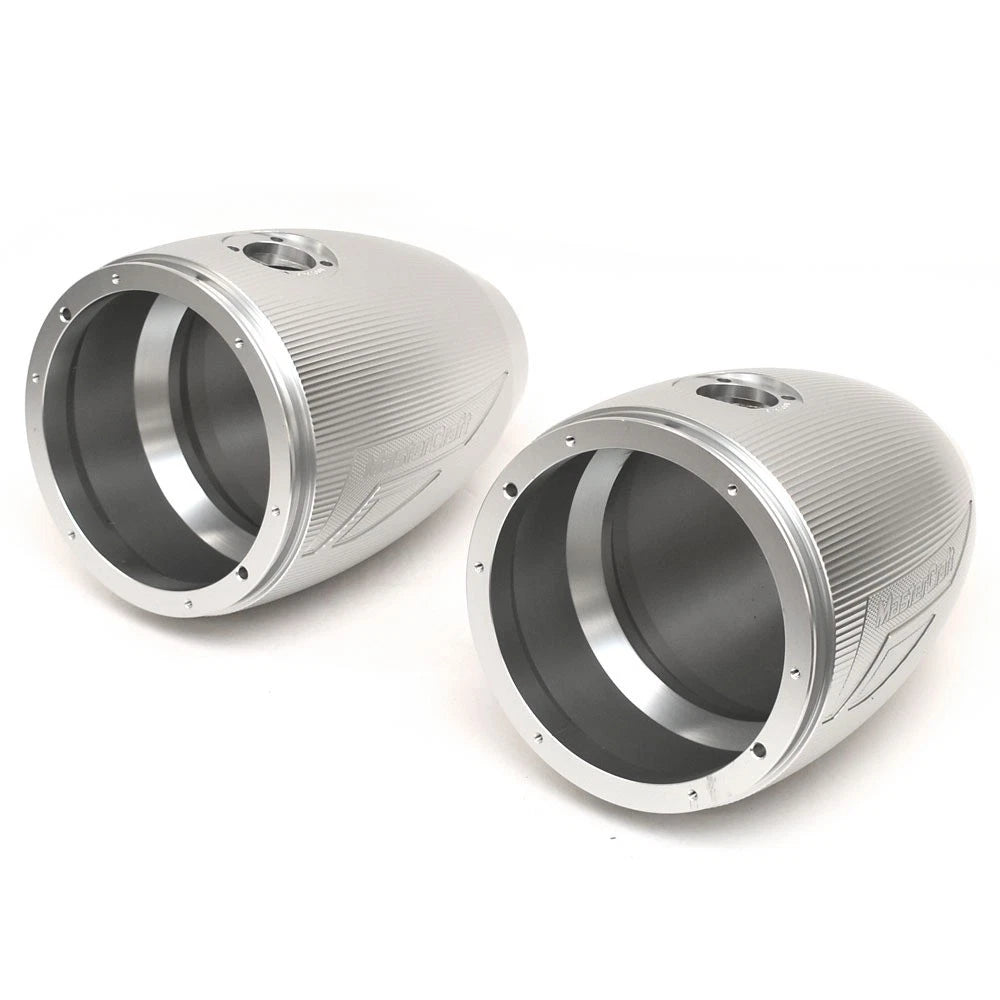 MasterCraft Boat ZFT4 Speaker Cans 404856 - 7.5 Inch Silver (pair)