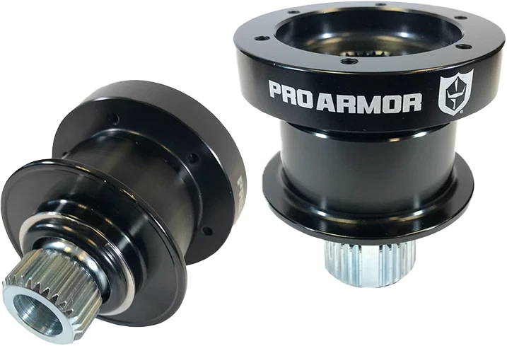 PRO ARMOR Quick Release Steering Wheel Hub for ATV/UTV 6-Bolt Pattern