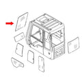 11205633 Front Upper Cab Glass Fits Volvo Excavator EC160C EC210C EC240C