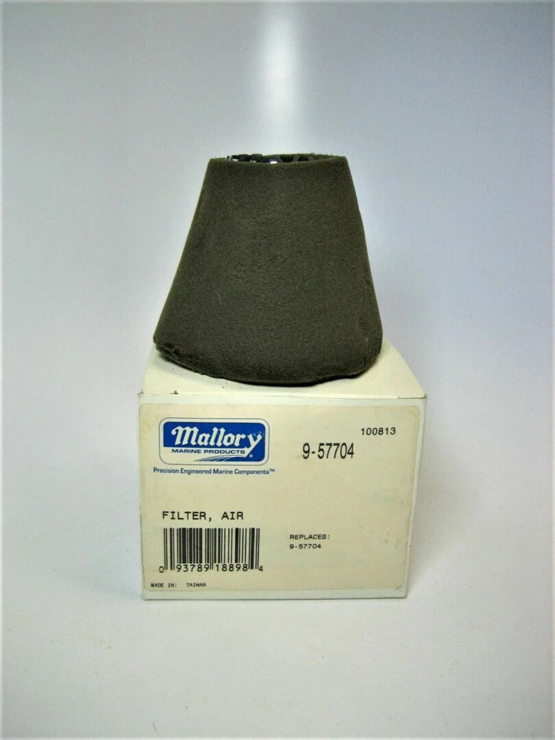 Mallory 9-57704 Marine Sterndrive - Outboard Engine Air Filter OLD STOCK