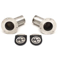 MasterCraft Boat Exhaust Flanges 253040 - 3 1/2 Inch SS (set of 2)