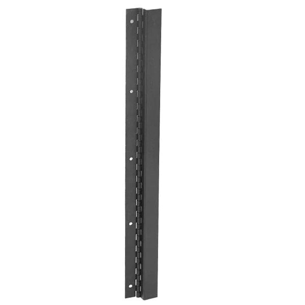 Malibu Boat Offset Hinge 5641004 - 12 X 1 1/4 Inch Black Aluminum