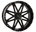 SYSTEM 3 St7 Wheel 24x9 4/137 Gloss Black Fits ATV/UTV 2015-2016 Models