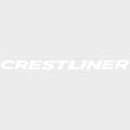 Crestliner Boat Brand Decal 2099565 - White Logo Sticker