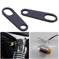 Indicator Motorcycle Shock Brackets Turn Signal 1 Pair Accessories Black