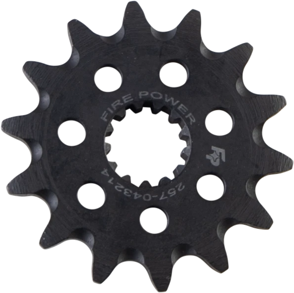 Fire Power Front Countershaft Sprocket 14T for Kawasaki KLX400R & Suzuki LT250R