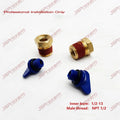 2*Blue Manifold Drain Plug Kit for GM Volvo Penta RO: 479956 4.3 5.0 5.7 7.4 8.2