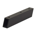 Boat Extension Bracket 20505 - Black Aluminum 7 1/2 X 1 1/2 X 1 Inch